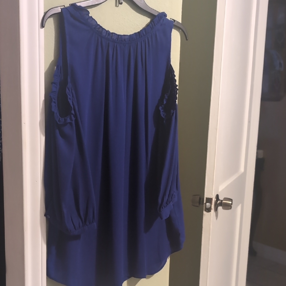 Worthington Royal Blue Blouse